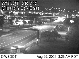 SR 285 at MP 0.6 East: Wenatchee live camera view