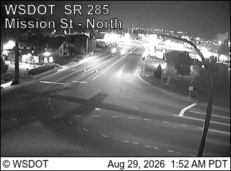 SR 285 at MP 0.6 North: Wenatchee live camera view