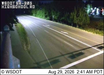 SR 305 @ MP 1: High School Rd live camera view