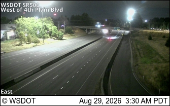 SR 500 at MP 4.3: 4th Plain Blvd live camera view