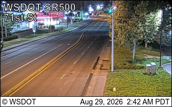 SR 500 at MP 6.4: 71st St live camera view