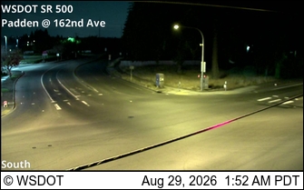 SR 500 at MP 9.2: Padden/162nd Ave live camera view