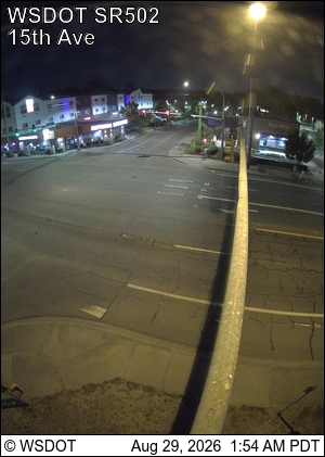 SR 502 at MP 5.8: 15th Ave live camera view