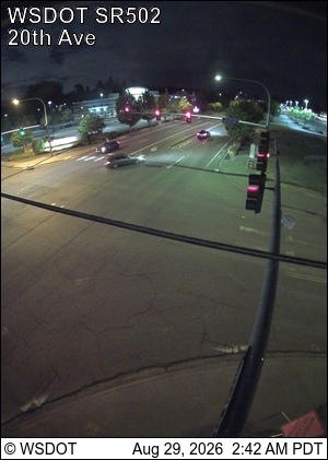 SR 502 at MP 5.8: 20th Ave live camera view