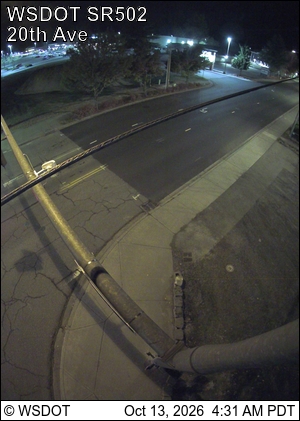 SR 502 at MP 5.8: 20th Ave live camera view