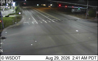 SR 503 at MP 1.8: 99th St live camera view