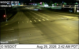 SR 503 at MP 7: 199th Ave live camera view
