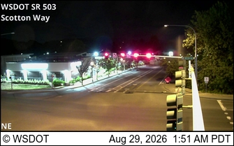 SR 503 at MP 7.3: Scotton Way live camera view
