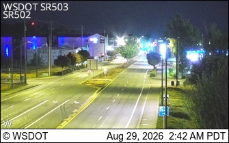 SR 503 at MP 8.1: Main St live camera view