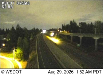 SR 509 @ MP 21.14: SR 99 Intersection live camera view