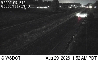 SR 512 at MP 3.2: Golden Given Rd live camera view