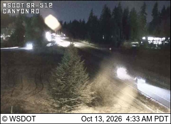 SR 512 @ MP 5.8: Canyon Rd live camera view