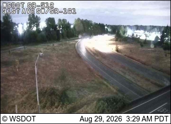 SR 512 at MP 8.7: SR 161 (South Hill) live camera view