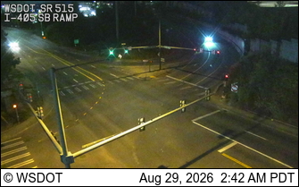 SR 515 at MP 6.9: I-405 Interchange SB Ramps live camera view