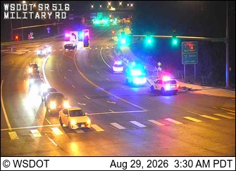SR 516 at MP 2.2: Military Rd live camera view