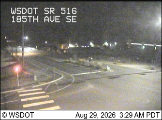 SR 516 at MP 12.6: 185th Ave SE live camera view