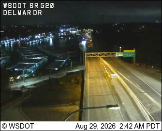 SR 520 at MP 0.2: Delmar Dr E live camera view