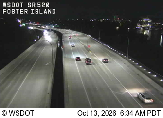 SR 520 at MP 1.6: Foster Island live camera view