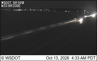 SR 520 at MP 2.9: Mid Bridge live camera view