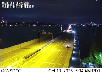 SR 520 at MP 4: East Highrise live camera view