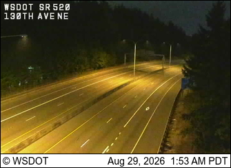 SR 520 at MP 8: 130th Ave NE live camera view