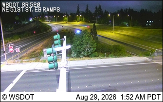 SR 520 at MP 10.7: NE 51st St live camera view