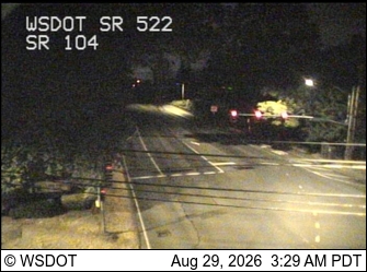 SR 522 at MP 5.8: Ballinger Way (SR 104) live camera view