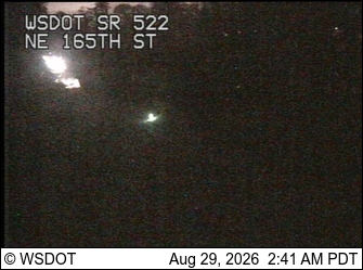 SR 522 at MP 5.3: NE 165th St live camera view