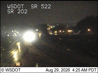 SR 522 at MP 12: SR 202 Interchange live camera view