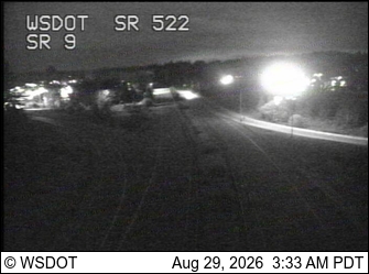 SR 522 at MP 14: SR 9 Interchange live camera view