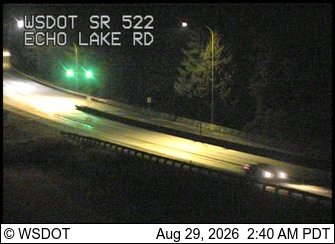 SR 522 at MP 18.4: Echo Lake Rd live camera view