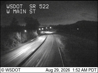 SR 522 at MP 23: W Main St live camera view