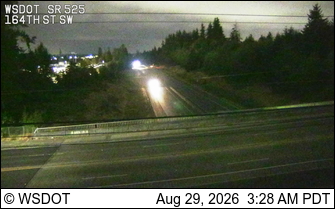 SR 525 at MP 1.4: 164th St SW live camera view