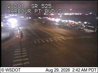 SR 525 at MP 4: Harbour Pt Bvd S live camera view