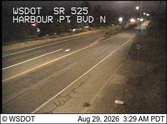 SR 525 at MP 5.2: Harbour Pt Bvd N live camera view