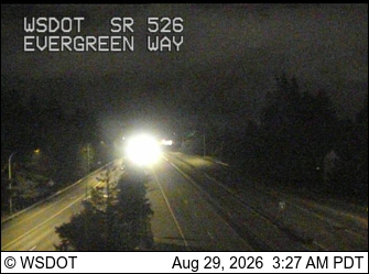 SR 526 at MP 3.5: Evergreen Way live camera view