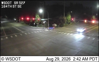 SR 527 at MP 6.6: 164th St SE live camera view