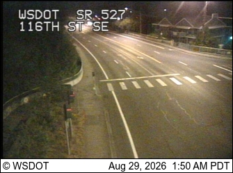 SR 527 at MP 9.9: 116th St SE live camera view