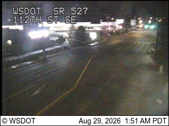 SR 527 at MP 10.3: 112th St SE live camera view