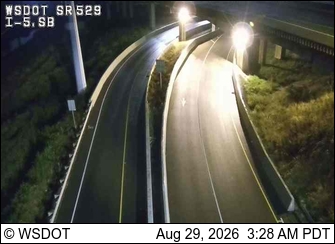 SR 529 at MP 6: I-5 SB Ramps live camera view