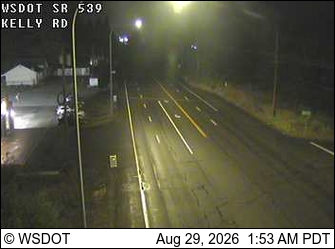 SR 539 at MP 2.4: Kelly Rd live camera view