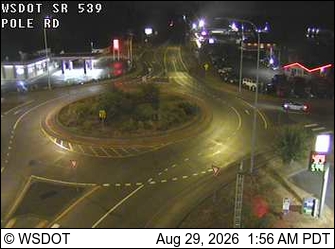 SR 539 at MP 7.5: Pole Rd live camera view
