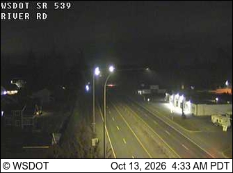 SR 539 at MP 8.6: Wiser Lake (North) live camera view