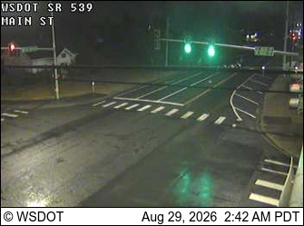 SR 539 at MP 11.2: Main St live camera view