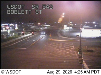 SR 543 at MP 0.2: Boblett St live camera view