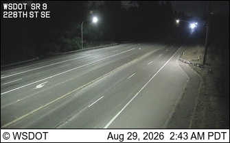 SR 9 at MP 0.5: 228th St SE live camera view