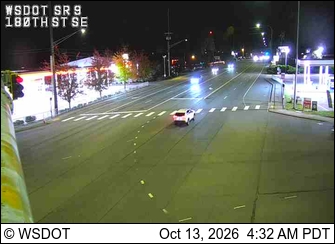 SR 9 at MP 3.7: 180th St SE live camera view