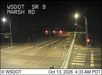 SR 9 at MP 8.4: Marsh Rd live camera view