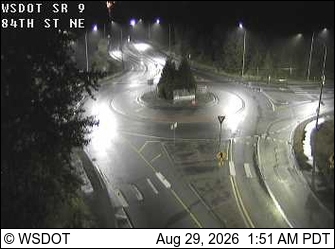 SR 9 at MP 20.5: 84th St NE live camera view