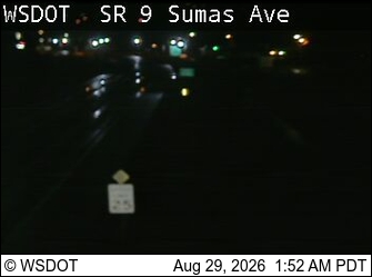 SR 9 at MP 96.8: Sumas Ave live camera view